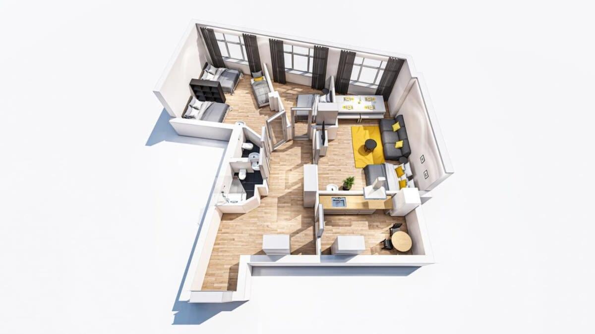 Spacious 2 Bedroom Apartment Amburgo Esterno foto